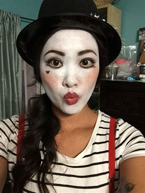 Mime Makeup Without White Face