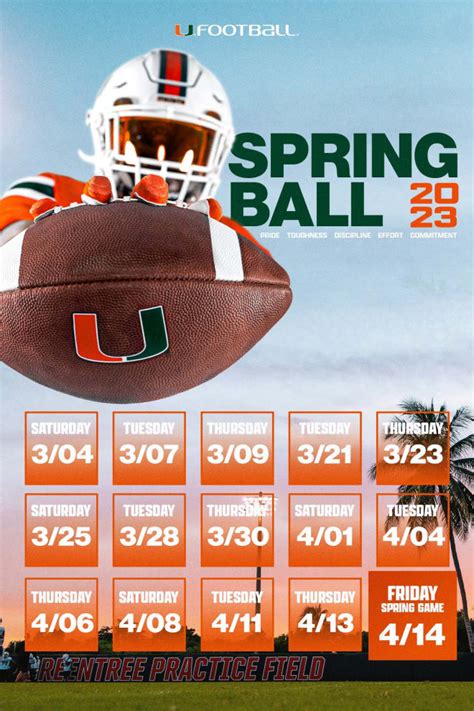 Miami Hurricanes Football Schedule 2024 25 - Rosy Waneta