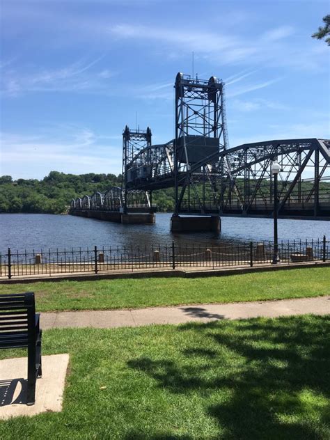 Stillwater Lift Bridge stuck in nearly-up position, halting vehicle ...