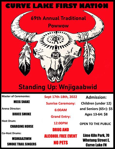 CLFN 69th Annual Traditional Powwow – Sept 17 & 18 – Curve Lake First ...