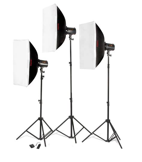 godox studio flash photography lighting set lamps camera lights ...