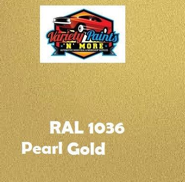 RAL 1036 Pearl Gold Custom Mixed Spray Paint