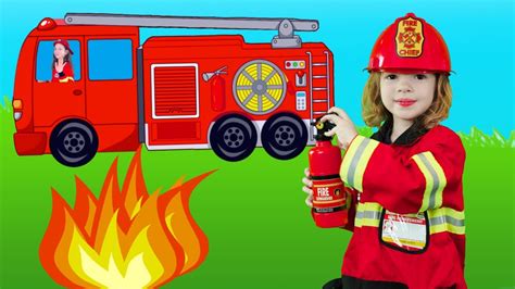 Firefighter Song for Kids - Fire Truck Song | Kids song by Kids Music ...