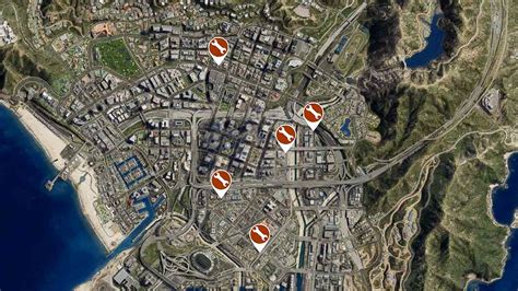 Gta 5 Car Locations Map