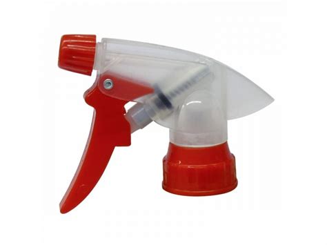 Red Clear Chemical Resistant Trigger Sprayer - Taiwan Spray Bottles