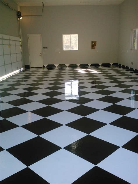 Checkered Epoxy Garage Floor – Clsa Flooring Guide