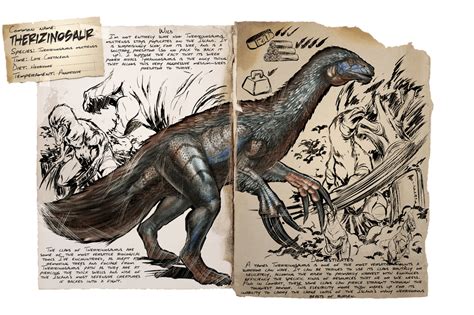 Therizinosaurus: Taming, Feeding, Breeding and what to level – ARK Magazine