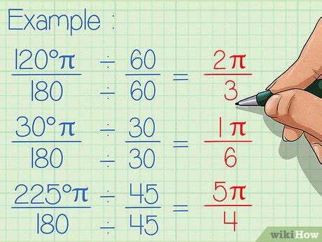 How to Convert Degrees to Radians: 5 Steps (with Pictures)