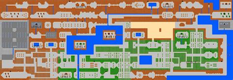 Legend Of Zelda Map