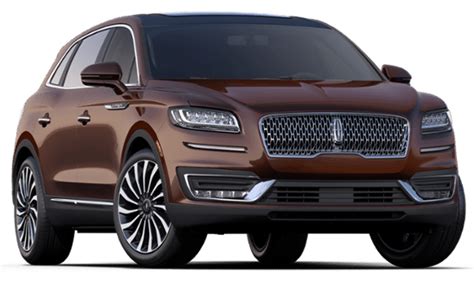 2019 Lincoln Nautilus Black Label Exterior Colors