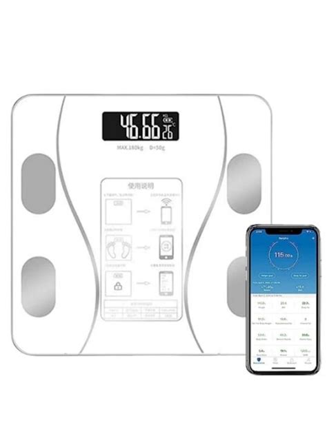 Smart Scale For Body Weight And Fat,High Accurate Digital Bathroom ...