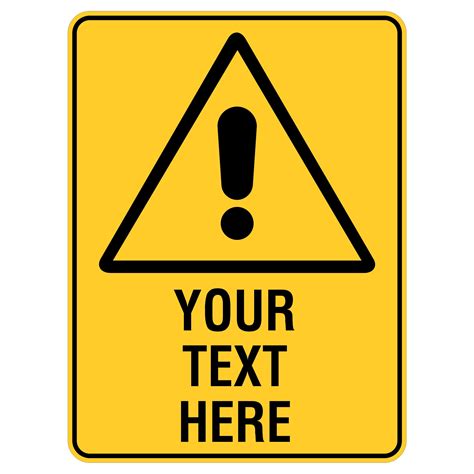 WARNING SIGN - CUSTOM | Buy Now | Discount Safety Signs Australia