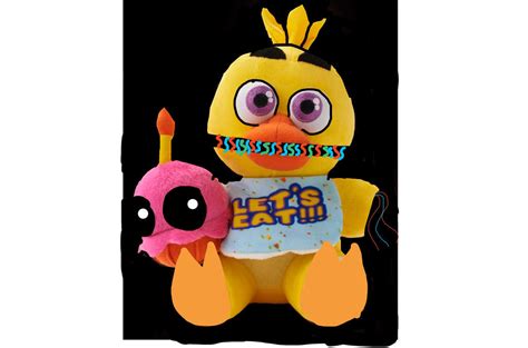 Withered Chica plush (edit) by MaddieMoo23 on DeviantArt