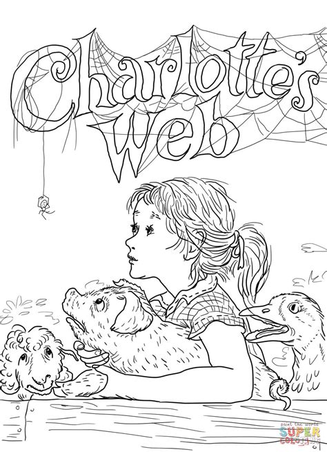 Free Charlottes Web Coloring Pages, Download Free Charlottes Web ...