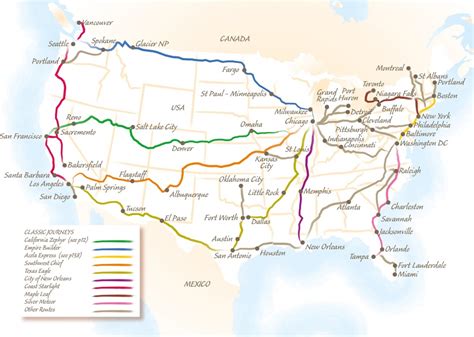 Amtrak California Zephyr Map | Printable Maps