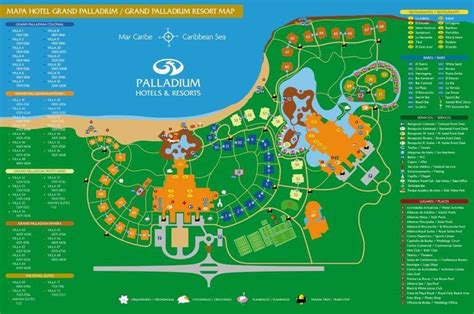 Grand Palladium Kantenah Resort Map - Bing | Grand palladium riviera ...