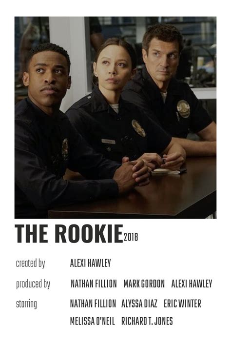 Polaroid Poster-The Rookie ♡ by elisia ♡ | The rookie movie, Film ...