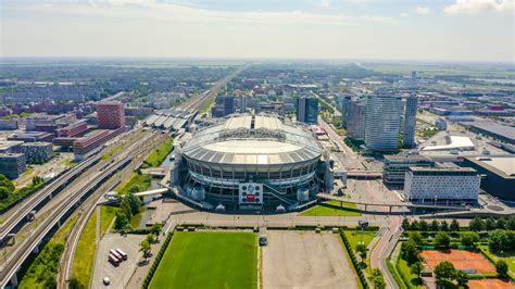 Johan Cruijff Arena (former Amsterdam Arena), the Ajax stadium ...