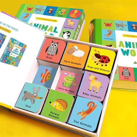 Clever Baby: 9 Mini Board Book Box Set (Clever Mini Board Books ...