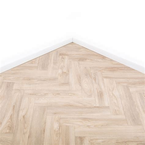 Sunbeam Herringbone Vinyl Flooring Roll 2m and 4m