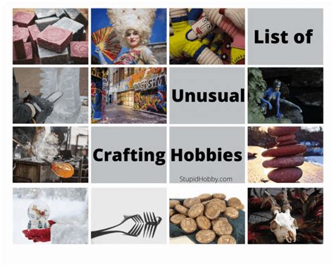 List of Unusual Crafting Hobbies That You Can Try – Stupid Hobby