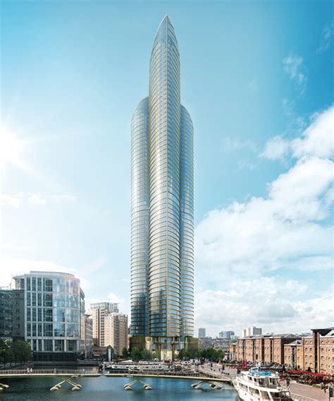 spire london: tallest residential skyscraper in western europe