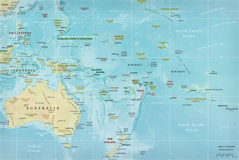 Maps of Australia and Oceania | Map Library | Maps of the World