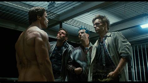 ARNOLD SCHWARZENEGGER AS THE TERMINATOR & BILL PAXTON AS LIDER PUNK ...