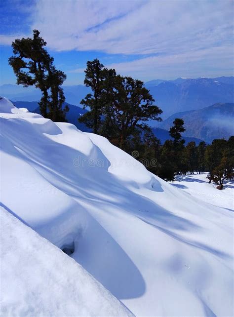 Stunning Nature Snow Landscape Himalayas Stock Image - Image of fresh ...