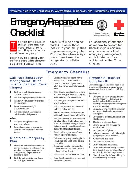 Public Health Emergency Response Plan Template