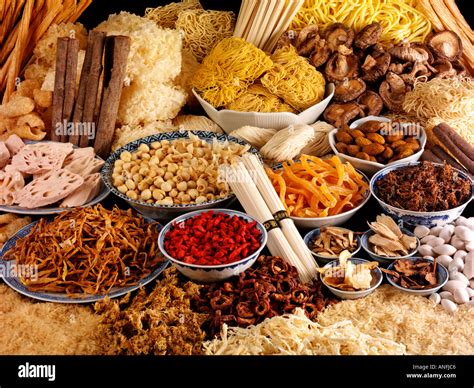 CHINESE COOKING INGREDIENTS Stock Photo - Alamy