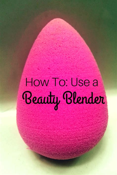 How To: Use a Beauty Blender - The Beauty Section