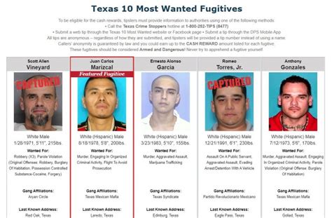 Texas Inmate Lookup – Texas Department of Criminal Justice (TDCJ ...