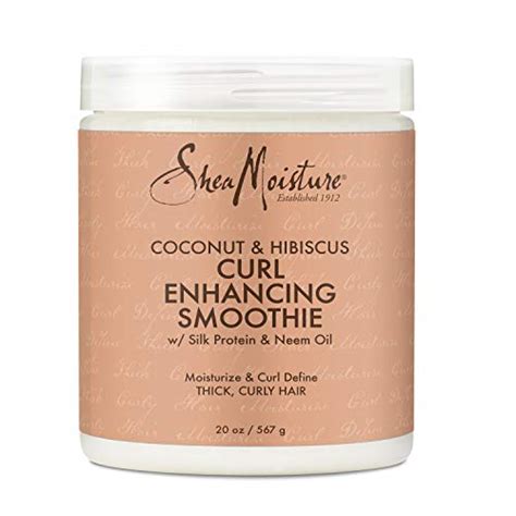 Shea Moisture coconut hibiscus curl enhancing smoothie 20oz Bonus SIZE