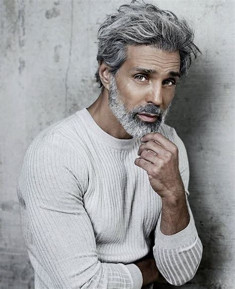 Men's hair color 20 ideas: Embodying gray hair with style and ...