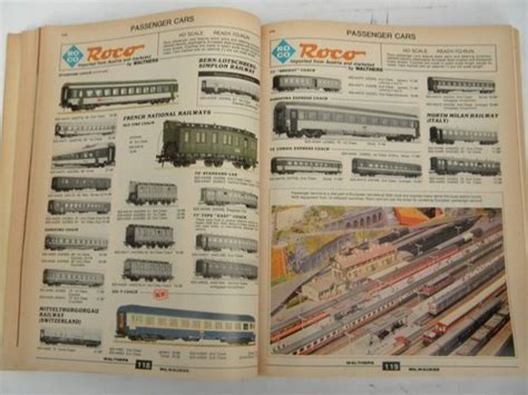 Vintage 1987 Walthers HO scale model railroad electric train catalog