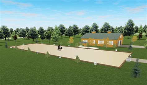 Indoor & Outdoor Horse Arena Plans | Premier Horse Arena Plans