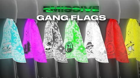 X Studios: Emissive/Glowing Flags (7 Colors, FiveM Ready) - YouTube