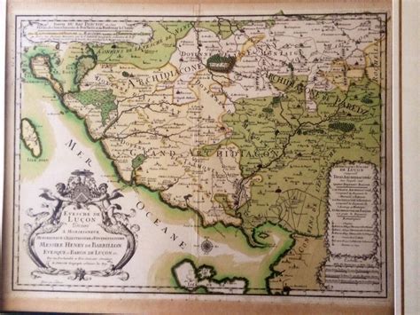 Antique French Map 1600's-1700's | Collectors Weekly