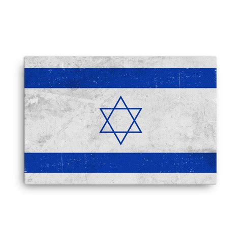 Israel Flag, Israel Flag Art, Israeli Flag, Israel Flag Wall Art ...