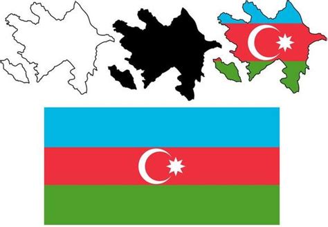 Azerbaijan Flag Vector Art, Icons, and Graphics for Free Download