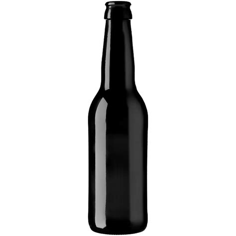 Personalised beer bottle Long Neck 33cl black | Glassmania Netherlands