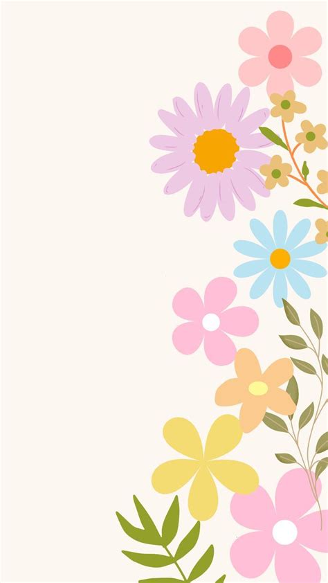 cute flower wallpaper | Iphone wallpaper, Floral wallpaper iphone, Cute ...