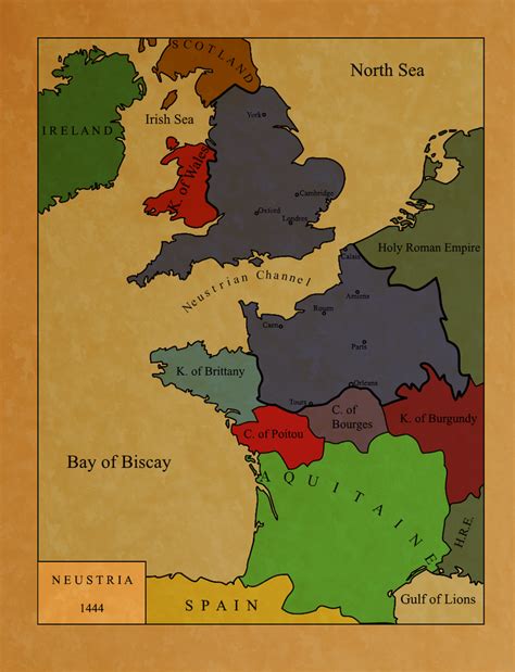 Map of Neustria (Fictional) by Zelros on DeviantArt