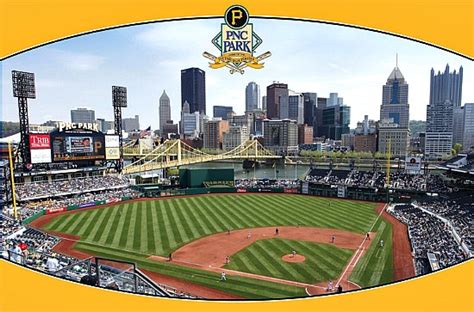 Pittsburgh Pirates MLB Baseball Sports Stadium PNC Park Pictures Poster