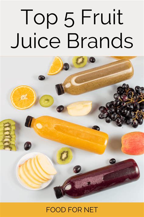 5 Best Fruit Juice Brands | Food For Net