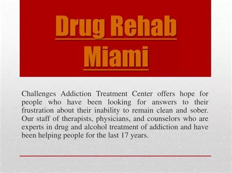 PPT - Boca Raton Rehabilitation Center PowerPoint Presentation, free ...