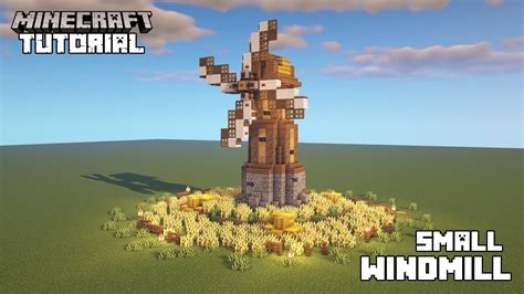 Small Windmill Tutorial || Minecraft - YouTube