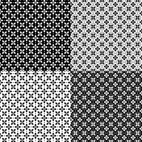 Black and white seamless patterns 1237897 Vector Art at Vecteezy