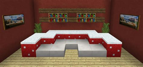 10 Sofa Ideas – Minecraft Pocket Edition Maps & Mods